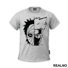 Obito and Kakashi Split - Naruto