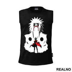 Jiraiya and Naruto Siluet - Naruto