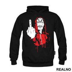 Middle Finger Up - La Casa de Papel - Money Heist - Majica