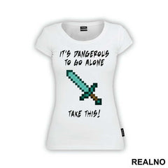 It's Damgerous To Go Alone - Minecraft