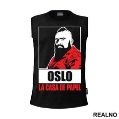 Oslo Red Suit - La Casa de Papel - Money Heist - Majica