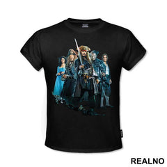 Dead Man Tell No Talkes Characters - Pirates of the Caribbean