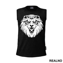 Lion Head Illustration - Životinje