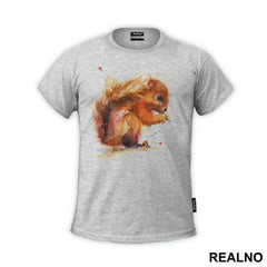 Squirrel Painting - Životinje