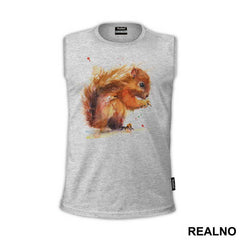 Squirrel Painting - Životinje