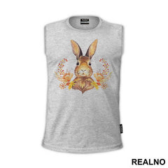 Rabbit With Flowers - Životinje