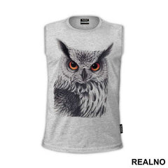Owl Orange Eyes - Životinje