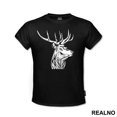 Deer Head Illustration - Životinje