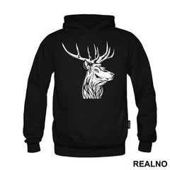 Deer Head Illustration - Životinje