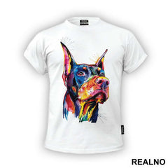 Colorful Golden Retriever - Životinje