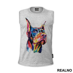 Colorful Golden Retriever - Životinje