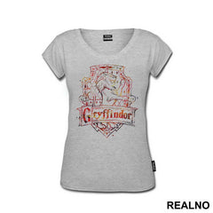 Gryffindor Crest Color Splash - Harry Potter