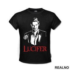 Portrait Lucifer - White And Red