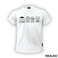 South Park Characters Outline - South Park