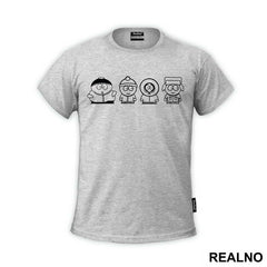South Park Characters Outline - South Park