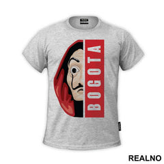 Bogota Half Mask - La Casa de Papel - Money Heist - Majica