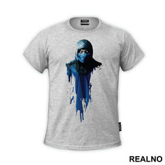 Sub Zero Polygonal Art - Mortal Kombat