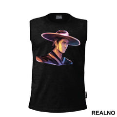 Kung Lao Portrait Illustration - Mortal Kombat
