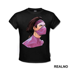 Mileena Portrait Illustration - Mortal Kombat