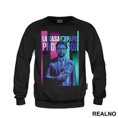 The Professor - El Profesor RGB Split - La Casa de Papel - Money Heist - Majica