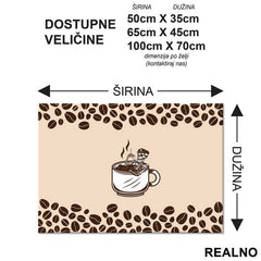 Coffee Bath - Kafa - Podmetač za sto
