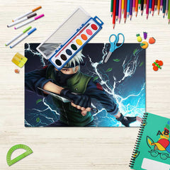 Kakashi With Knife - Naruto - Podmetač za sto
