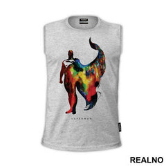 Color Silhouette - Superman