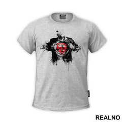 Shirt Rip Splash - Superman