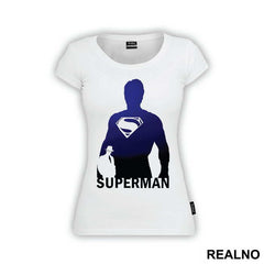 Blue Silhouette - Superman