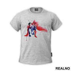 Paint Splash Laser Eyes - Superman