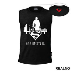 Man Of Steel City Silhouette - Superman