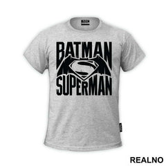 Batman Vs Text Logo - Superman