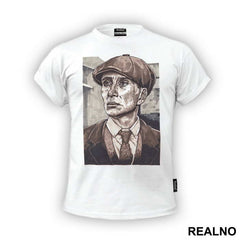 Thomas Shelby Sepia Portrait - Peaky Blinders