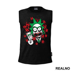 Joker Rick HAHAHA - Rick And Morty