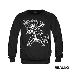 Dabbing Unicorn X-Ray - Jednorog - Majica