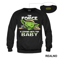 The Force Is Strong With This Baby - Yoda - Star Wars