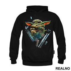Yoda Deconstricts Lightsaber - Yoda - Star Wars