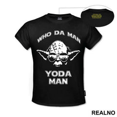 Who Da Man Yoda Man Glasses - Star Wars