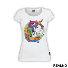 Head Portrait - Unicorn - Jednorog - Majica