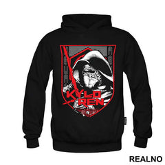 Kylo Ren Holding Light Saber - Star Wars