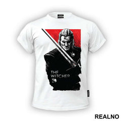 Geralt With Sword Over His Sholder - The Witcher