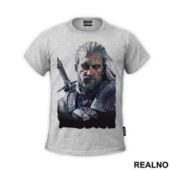 Geralt Polygonal Art - The Witcher