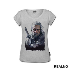 Geralt Polygonal Art - The Witcher