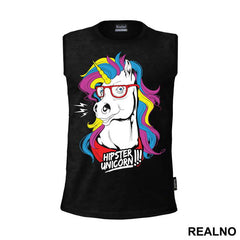 Hipster Unicorn - Jednorog - Majica