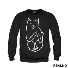 Cat Says FU - Humor