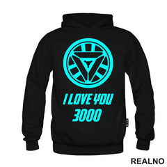 I Love You 3000 - Blue - Iron Man - Avengers