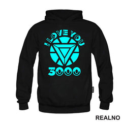 Logo - I Love You 3000 - Iron Man - Avengers