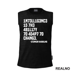 Ability To Change - Stephen Hawking - Geek