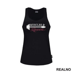 Muscles And Mascara - White And Pink - Trening