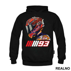 Marquez Helmet Portrait - 93 - MotoGP - Sport - Majica